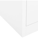  Uredski ormarić bijeli 90 x 40 x 102 cm čelični | shoptok.hr