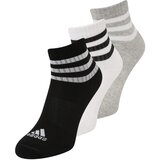 Adidas Športne nogavice siva / črna / bela | Shoptok.si