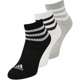 ADIDAS SPORTSWEAR Športne nogavice siva / črna / bela