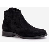 S. BARSKI Ladies Cut-Out Ankle Boots With Zipper Black S.Barski | ePonuda.com