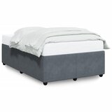 Furnova Posteljni okvir brez vzmetnico temno siva 120x190 cm žamet, (21937060) | Shoptok.si