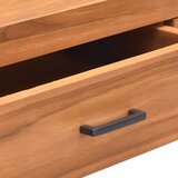  Radni stol s 2 ladice 100 x 40 x 75 cm od reciklirane tikovine | shoptok.hr