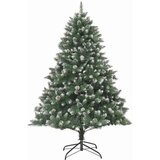 vidaXL Umestno božično drevo med 300 LED Zelena 140 x 140 x 210 cm | Shoptok.si