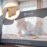 Lionelo zaštitna ograda za krevet Hanna 150x66 cm, Beige Melange | shoptok.hr