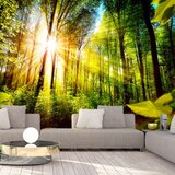  Samoljepljiva foto tapeta - Forest Hideout 98x70 Cijene