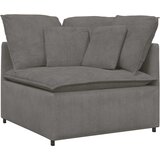  Modularna sofa s jastucima, korduro tkanina, svijetlo siva | shoptok.hr