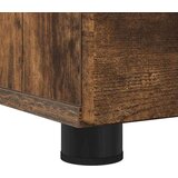 vidaXL Kopalniška omarica s predalom Dimljeni hrast 76.5 x 35 x 64 cm | Shoptok.si