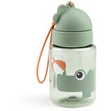 Done By Deer Bočica sa slamkom za decu Playground, Zelena u