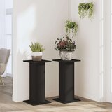  Stalci za biljke 2 kom crni 30 x 30 x 60 cm konstruirano drvo | shoptok.hr