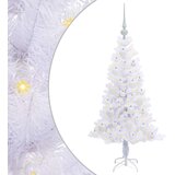  Umjetno božićno drvce s stalakom Bijelo 120 cm PVC i čelik | shoptok.hr