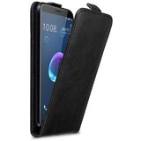 Cadorabo Ohišje, združljivo z HTC Desire 12 v nočna črna - Zaščitni ovitek v obliki flipa z magnetnim zapiranjem, (20562592) | Shoptok.si