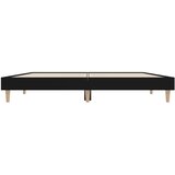  Okvir za krevet crni 140x190 cm konstruirano drvo | shoptok.hr