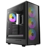 P6 Neo ARGB Midi-T ATX okno gaming črno ohišje