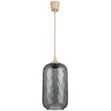 Brilagi LED luster na sajli R GLASS 1xE27/60W/230V Ø 14 cm bež/zadimljeno-siva | Eponuda.com