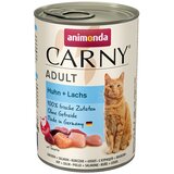 animonda Carny Adult 6 x 400 g - Piščanec & losos Cijene