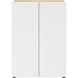 Germania Bijeli ormarić za cipele u dekoru hrasta 74x105x33 cm Alviano – | shoptok.hr