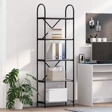 vidaXL Polica Sivi hrast sonoma 60 x 30 x 183 cm Konstruirano drvo Cijene