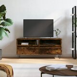 vidaXL TV omarica dimljeni hrast 100x34,5x44,5 cm inženirski les Cene
