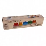 Kruzzel drveni sorter oblika s 15 elemenata na stupićima | shoptok.hr