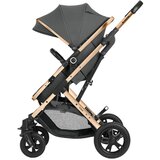 Kikka Boo kolica za bebe 3u1 Kaia Premium Dark Grey