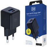 3mk DODATKI - HYPER GAN POLNILNIK 20W QC4+ PD PPS USB 1A1C ČRN EU, (5000302925) Cene
