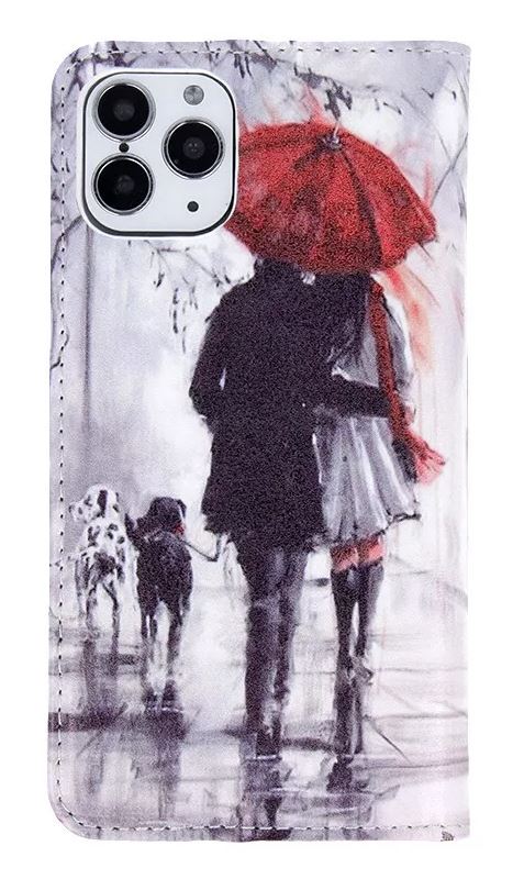 NOBRAND Torbica flip Zaljubljena sprehajalca za Apple iPhone 11 Pro Max | Shoptok.si