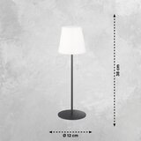 Fischer & Honsel Zelena LED namizna svetilka z daljinskim upravljalnikom/zatemnitvena (višina 38 cm) Talent – | Shoptok.si