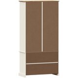  Vitrina sa staklom VIGO bijela 85x35x170 cm od masivne borovine | Eponuda.com