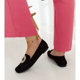 Gemre Black moccasins adorned with rhinestones Celena | shoptok.hr