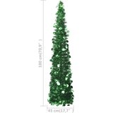  Prigodno umjetno božićno drvce zeleno 180 cm PET | shoptok.hr