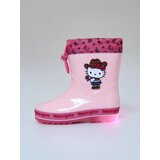 Sinsay Gumene čizme Hello Kitty s preklopnim rubom i svjetlećim potplatom | shoptok.hr