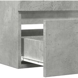 vidaXL Omarica za umivalnik betonsko siva 100x38,5x45 cm iverna plošča | Shoptok.si