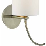  Där Lighting FET0775 - LED zidna lampa FETA 1xE27/60W/230V + LED/1W mesing | Eponuda.com