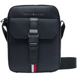 Tommy Hilfiger Torbe za čez ramo TH FOUNDATION MINI REPORTER AM0AM13479 Modra | Shoptok.si