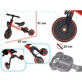  Trike Fix mini 3u1 tricikl s pedalama crveni | shoptok.hr