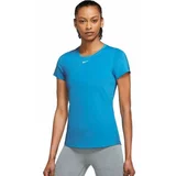 Nike ONE DF SS SLIM TOP W Ženska majica za vježbanje, plava, veličina