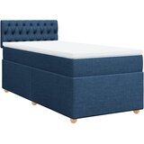  Krevet s oprugama i madracem plavi 80x200 cm od tkanine | shoptok.hr