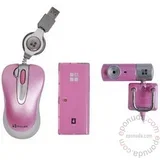 GBT-600C Mouse/CR/WebCam USB Pink miš