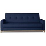 ELTAP Tamno plava baršunasti sklopiva/s prostorom za odlaganje sofa 216 cm Selene – | shoptok.hr