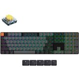 KEYCHRON K5 QMK Brezžična Mehanska Tipkovnica (Version 2) RGB LED (Hot-swappable) / Banana / K5X-H4, (22108195) | Shoptok.si