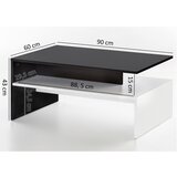MID.YOU KLUBSKA MIZA, črna, bela | Shoptok.si