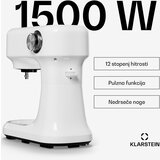 Klarstein Bella Evo kuhinjski robot | planetarni mešalni sistem | 3 mešalni nastavki | 1500 W | 5 l | Shoptok.si