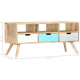 TV ormarić 110 x 35 x 48 cm od masivnog drva manga | shoptok.hr