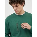 Sinsay Crewneck majica dugih rukava s udjelom pamuka | shoptok.hr