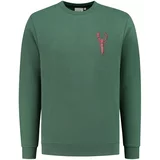 Shiwi Sweater majica 'Lobster' tamno zelena / crvena