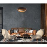  Luster na sajli TRINITI 1xE27/60W/230V braon/zlatna/bež | Eponuda.com