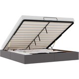 Maison Chic Otomanski Posteljni okvir - Dvoposteljna postelja - Zakonska postelja brez vzmetnice siv 160x200 cm-J530, (21775911) | Shoptok.si