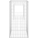 vidaXL Gabionska košara steber 50x50x100 cm železo | Shoptok.si