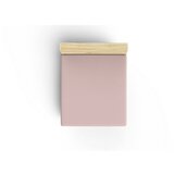 Mijolnir Ružičasta pamučna plahta s gumom 140x200 cm – | shoptok.hr