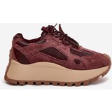 Big Star Leather Platform Sneakers Women's | Shoptok.si